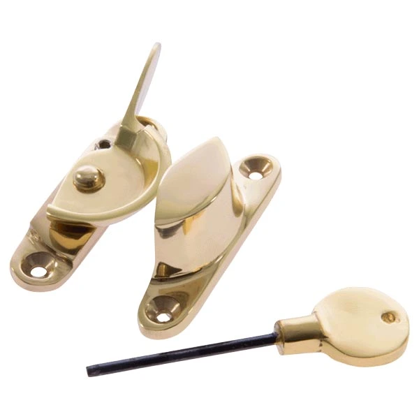 Fitch Fasteners - Polished Brass
