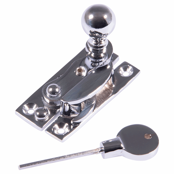 Hook Fasteners - Polished Chrome