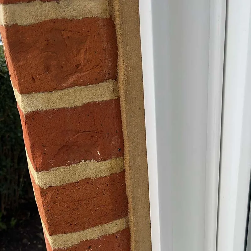 traditional sand & cement pointing